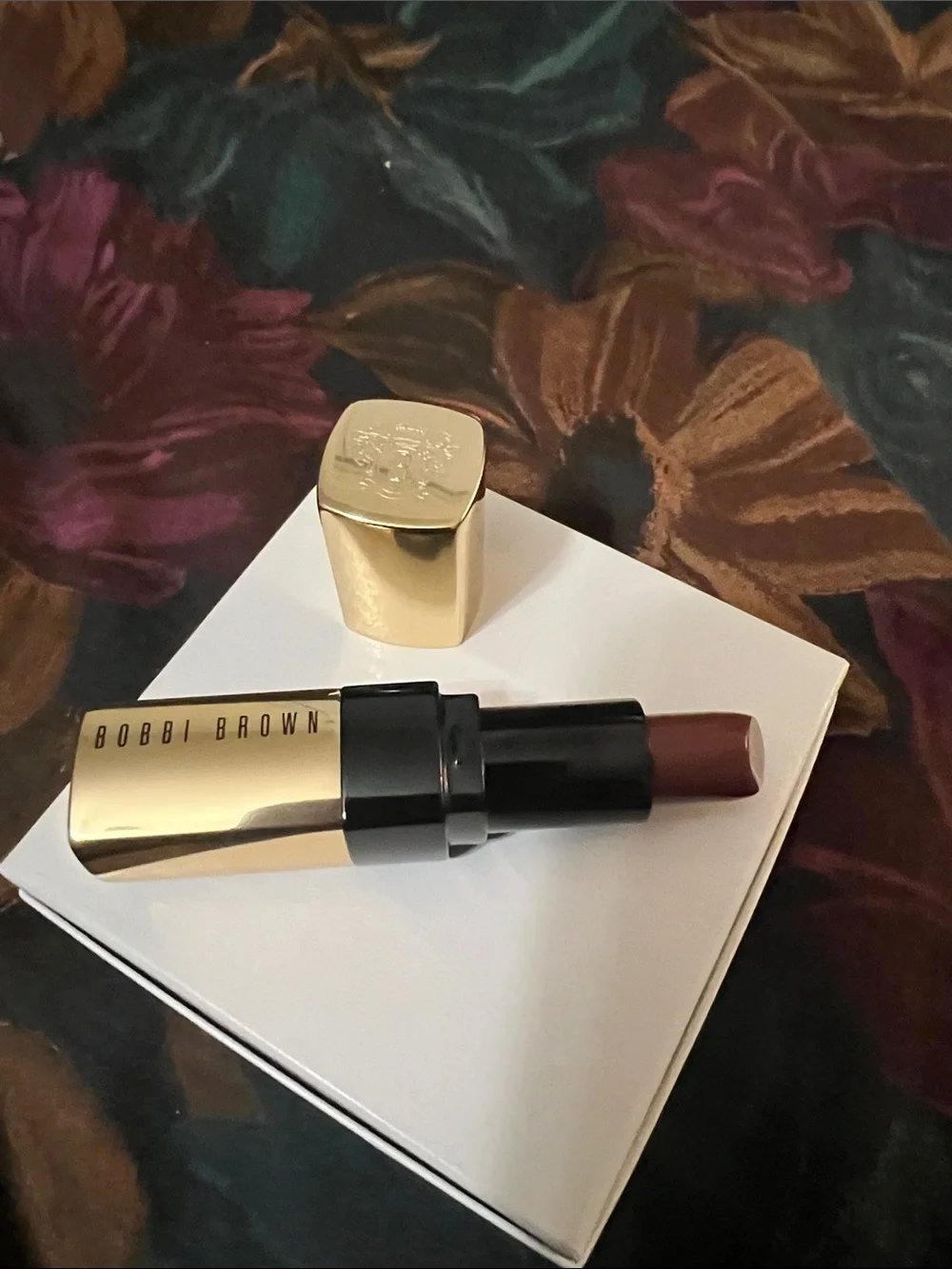 Bobbi Brown retired luxe lip color in Tawny